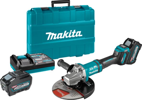 Акумуляторна кутова шліфмашина Makita GA038GT201