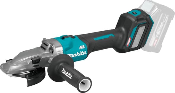 Акумуляторна пряма шліфувальна машина Makita GA055GZ + DC40RA + BL4040F